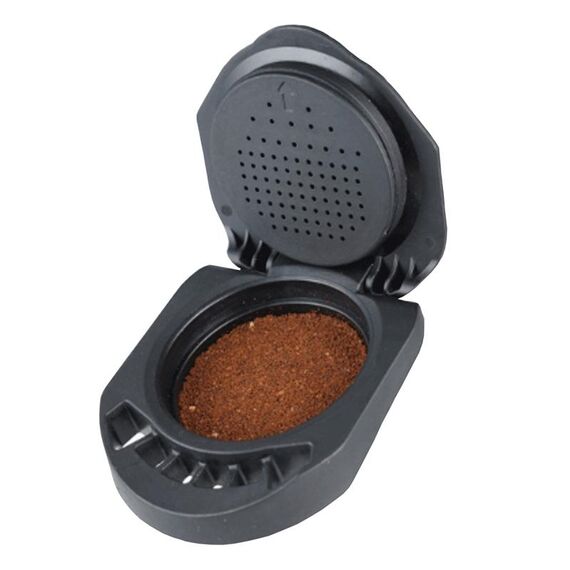 Compatibile con Dolce Gusto ICafilas Vassoio convertitore per capsule di caffè riutilizzabili (nero)