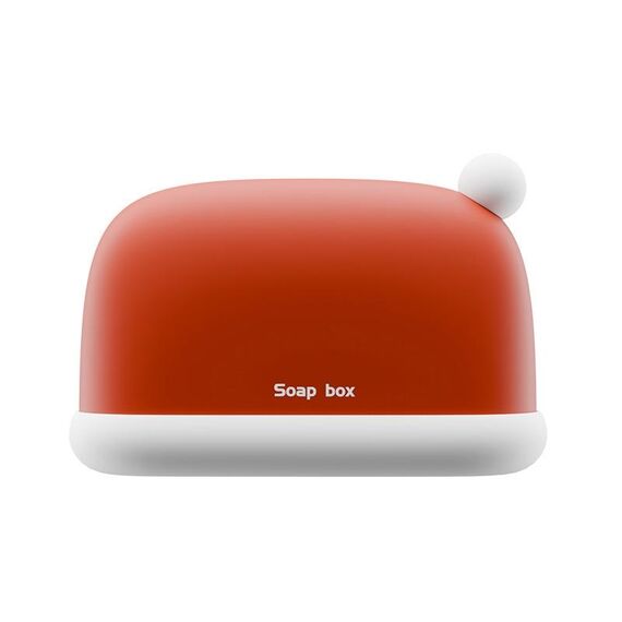 Portasapone portatile sigillato da viaggio Portasapone da bagno per uso domestico (rosso)