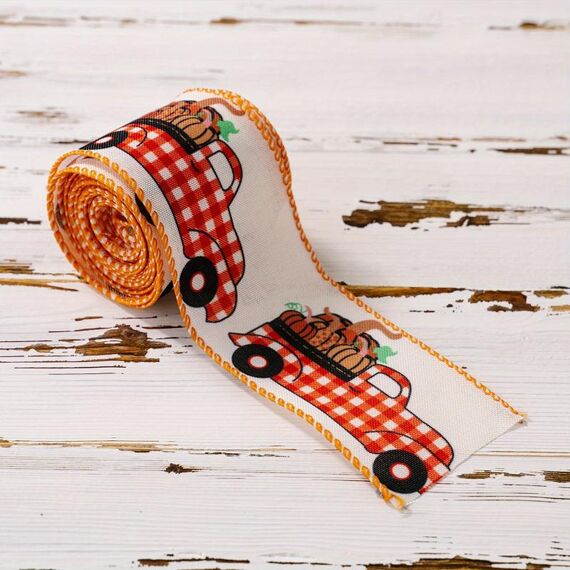 Nastro del Ringraziamento multiuso da 4,55 m x 6,3 cm, confezione regalo per la stagione del raccolto (F)