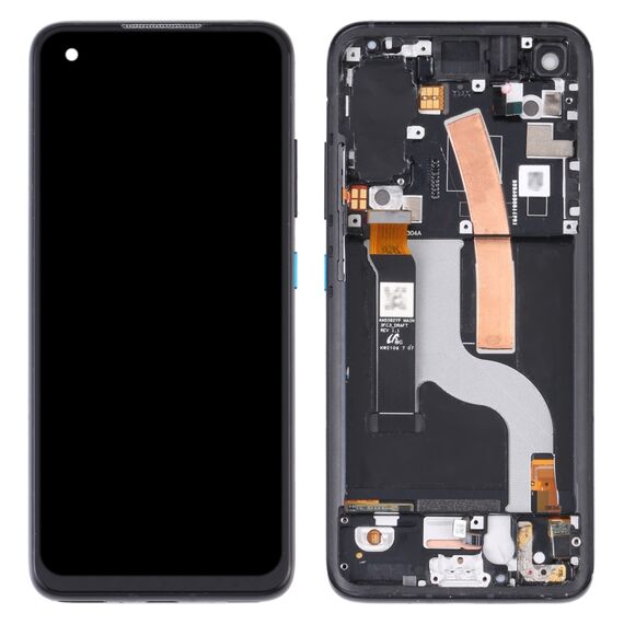 Schermo AMOLED originale con touch e cornice per Asus Zenfone 8 ZS590KS nero SPS4775B 6922289852962