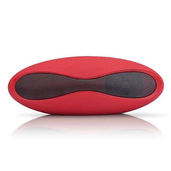 Altoparlante Bluetooth Bluetooth Stereo Stereo 3D con slot per schede TF (rosso)
