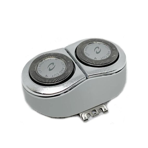 Testina di ricambio per rasoio HQ64 per Philips HQ6070 / HQ6071 / HQ6073 / HQ6095 / HQ6090 (grigio)