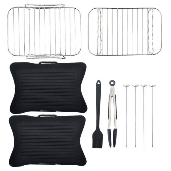 10 pezzi/set di accessori per friggitrice ad aria, set di accessori per forno da cucina