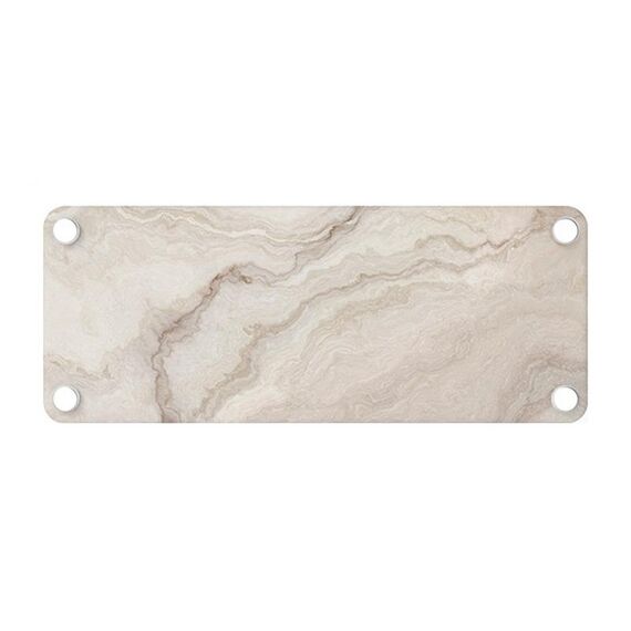 Diatomite Shelf Kitchen Sink Storage Tappetino assorbente Bagno Lavandino Sottobicchiere ad asciugatura rapida, Dimensioni: 28x11cm (Creek Hill B)