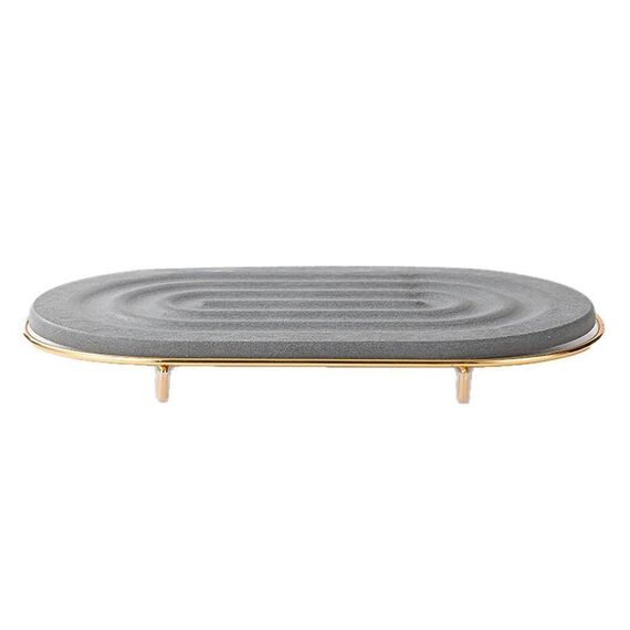 Tappetino assorbente per asciugatura, ripiano, lavandino del bagno, tappetino di drenaggio, dimensioni: 30x19 cm