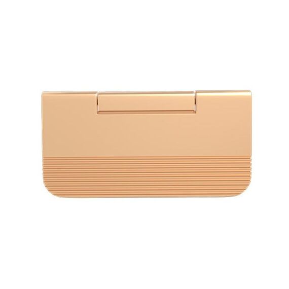 Maniglia Flip Flop con pulsante nascosto montato a vista per cassetto semplice invisibile (oro)