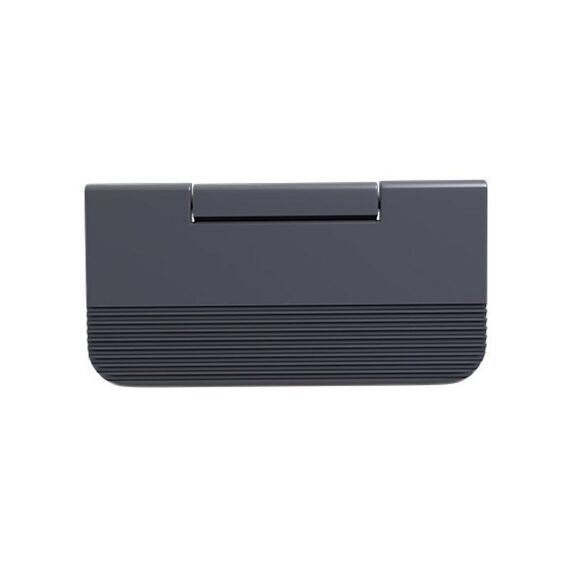 Maniglia Flip Flop con pulsante nascosto montato a vista per cassetto semplice invisibile (nero)