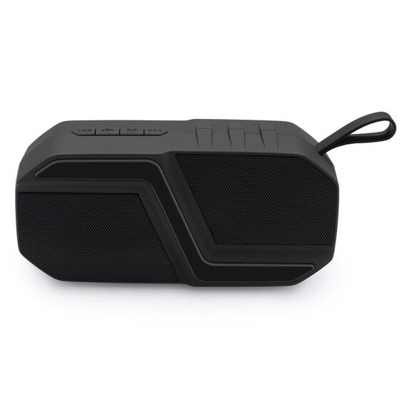 NEWRIXING NR-5019 Altoparlante Bluetooth portatile esterno, supporta la chiamata a mani libere / scheda TF / disco FM / U (nero)
