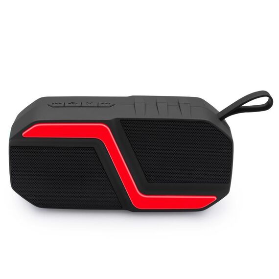 NUOVOXING NR-5019 Altoparlante portatile portatile esterno, supporta supporto a mani libere / scheda TF / disco FM / U (rosso)