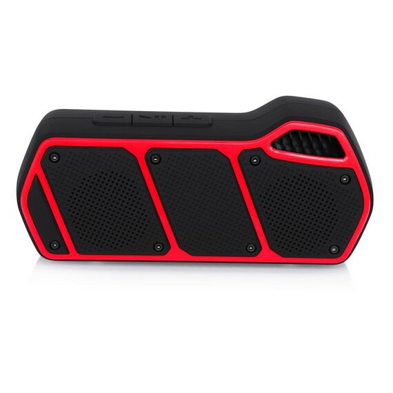 Newrixing NR-5011 Altoparlante portatile portatile esterno portatile, supporto per la chiamata a mani libere / scheda TF / disco FM / U (rosso)