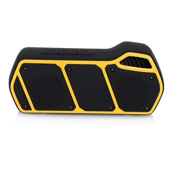 Newrixing NR-5011 Altophory portatile portatile per esterno, supporto per la chiamata a mani libere / scheda TF / disco FM / U (giallo)