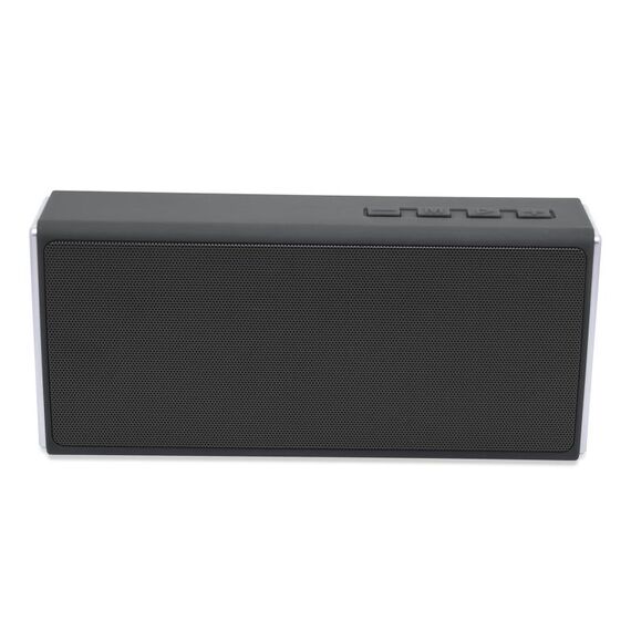 Newrixing NR-5012 Desktop Plating Bluetooth Altophorger, supporta la chiamata a mani libere / scheda TF / disco FM / U (grigio)
