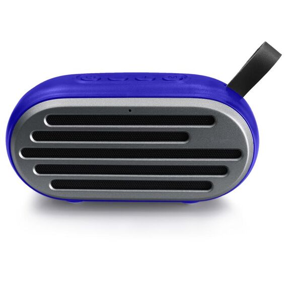Nuovo Rixing NR-105 Mini TWS Metal Bluetooth Speaker Auther-free Chiamata / FM (blu)