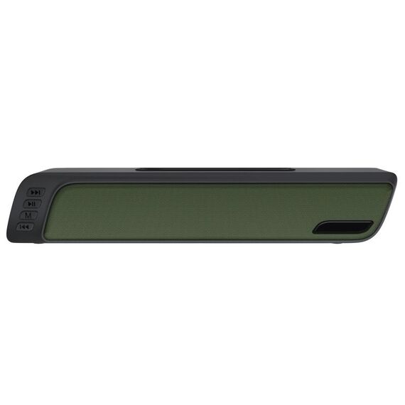 NUOVOXING NR-7018 Altoparlante portatile portatile esterno con supporto per telefono, supporto chiamata a mani libere / scheda TF / disco FM / U disco (verde)