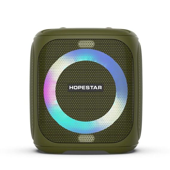 Hopestar Party100 Bluetooth 5.0 Portatile Porto Wireless Bluetooth Speaker con funzione di ricarica mobile (verde)