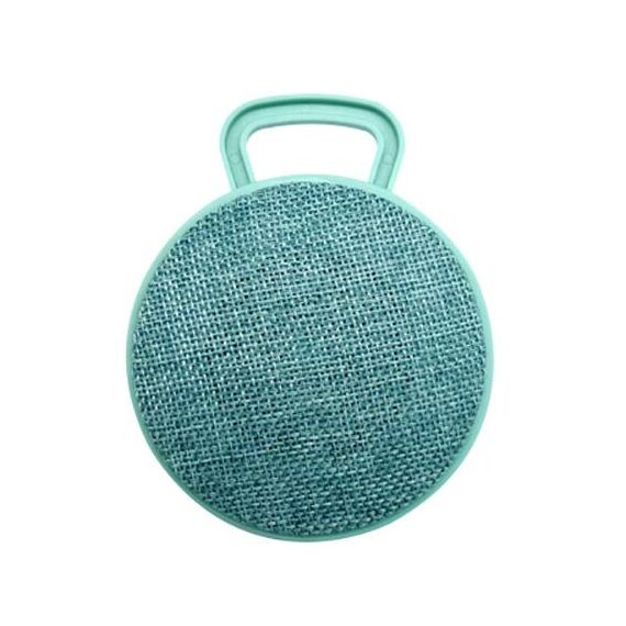 A01L Texture in tessuto rotondo Mini altoparlante Bluetooth Bluetooth, supporta la chiamata a mani libere e la scheda TF (verde)
