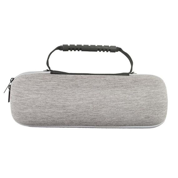 Scatola di immagazzinatrice Bluetooth all'aperto EVA con tracolla e moschettone per JBL Charge 5 (Grigio)
