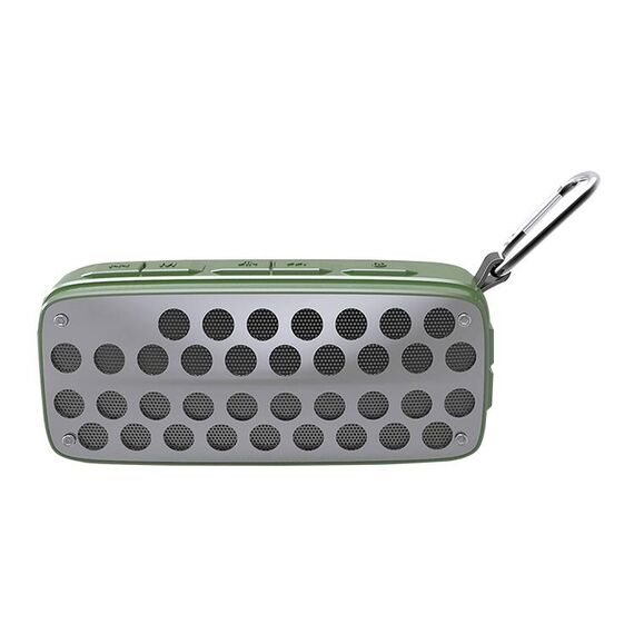 NUOVOXING NR-4011 Altoparlante per esterni Bluetooth Bluetooth, supporta la chiamata a mani libere / scheda TF / disco FM / U (verde)