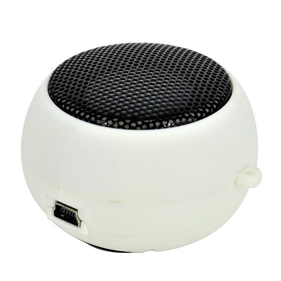 Mini altoparlante stereo portatile piccolo Hamburger per iPod, MP3, MP4, MP5, telefono cellulare, laptop