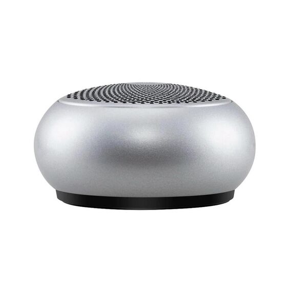 EWA A110 IPX5 Mini altoparlante Bluetooth wireless portatile impermeabile in metallo Supporta audio da 3,5 mm e scheda TF da 32 GB e chiamate (argento)