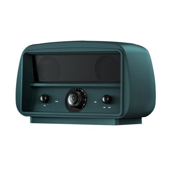 ONEDER JY68 Wireless Bluetooth Speaker Bluetooth 3D Surround Stereo FM Radio Music Player Subwoofer (verde)