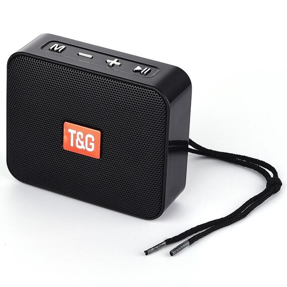 T&G TG166 Altoparlante portatile Bluetooth wireless a colori piccolo (nero)