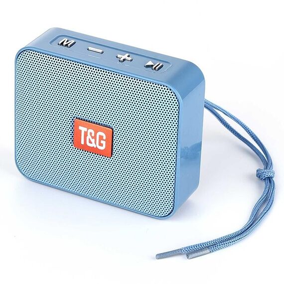 Altoparlante portatile Bluetooth senza fili a colori T&G TG166 piccolo (azzurro)