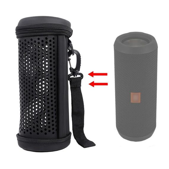 Per JBL flip 1/2/3 Borsa portatile coperchio protettivo 1/2/3 (nero)