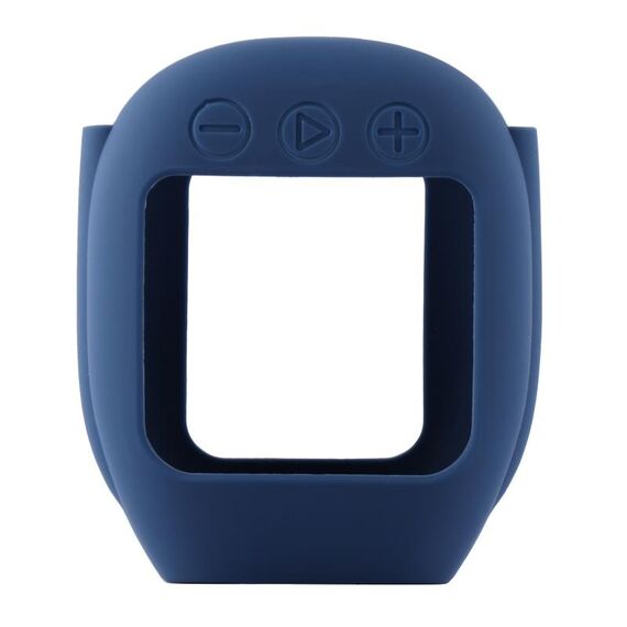 Custodia protettiva in silicone per altoparlante Bluetooth wireless JBL Clip 4 (blu)