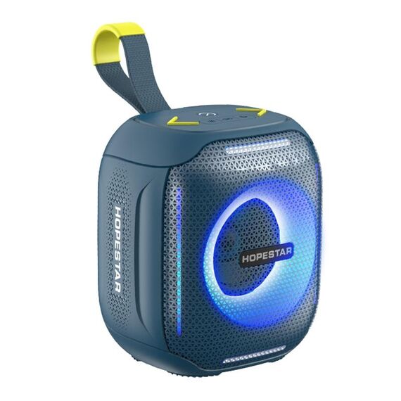 HOPESTAR Party 300mini Altoparlante Bluetooth portatile impermeabile IPX5 Altoparlante esterno stereo a 360 gradi (blu)
