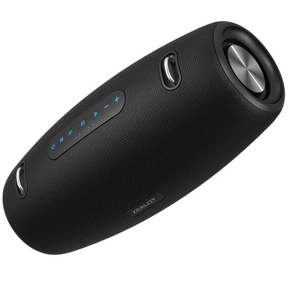 Zealot S67 Altoparlante Bluetooth wireless portatile ad alta potenza da 60 W (nero)