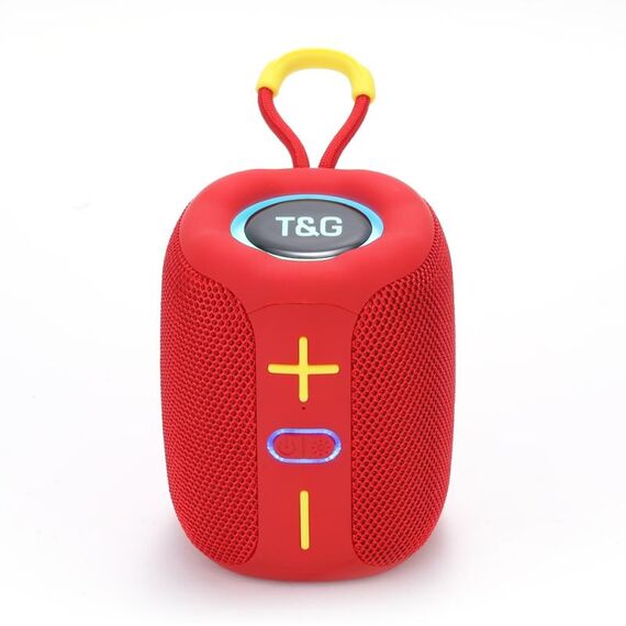 T&G TG-658 Altoparlante Bluetooth wireless per bassi pesanti USB ad alta potenza da 8 W per esterni (rosso)