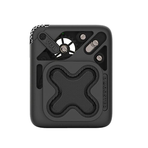 D Monster D16 Altoparlante portatile HiFi Bluetooth 5.3, supporto scheda TF (nero)