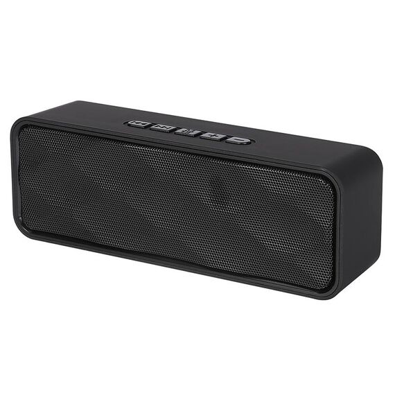 SC211 Pro Scheda multifunzione per esterni Altoparlante wireless Bluetooth Versione aggiornata (nero)