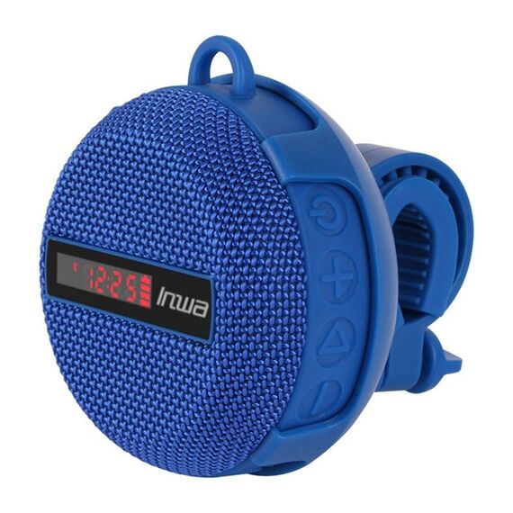 Display digitale LED BT368 Outdoor Portable IPX65 Altoparlante Bluetooth impermeabile (blu)