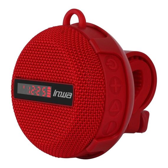 Display digitale LED BT368 Outdoor Portable IPX65 Altoparlanti Bluetooth impermeabile (RED)