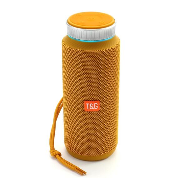 T & G TG326 Long Endurance Outdoor Manopola Volume Control Speaker Bluetooth (oro)