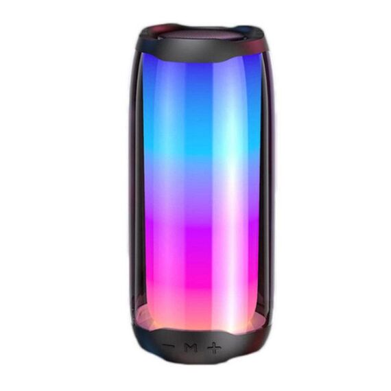 NBY 8892 LED IPX5 Altoparlante Bluetooth wireless portatile impermeabile (nero)