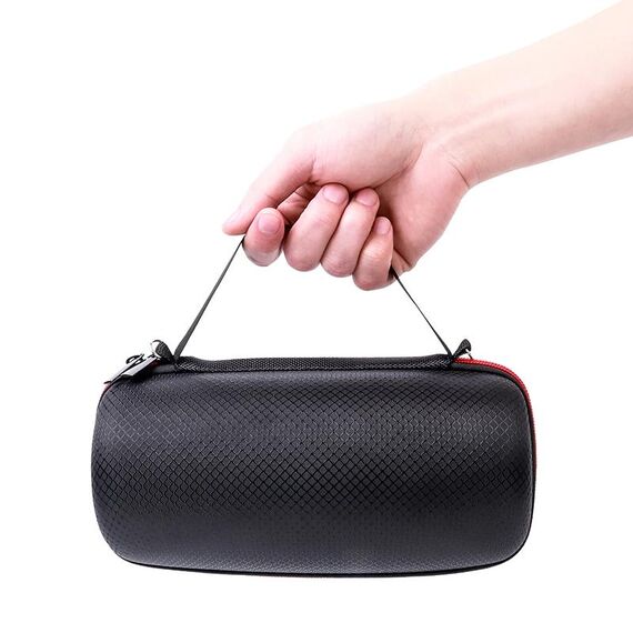 Per JBL Pulse 4 Custodia portatile per custodia (griglia a rete nera)