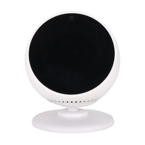 A311 Per Amazon Echo Spot Angolo Regolabile Bluetooth Speaker Magneti Staffa (Bianco)