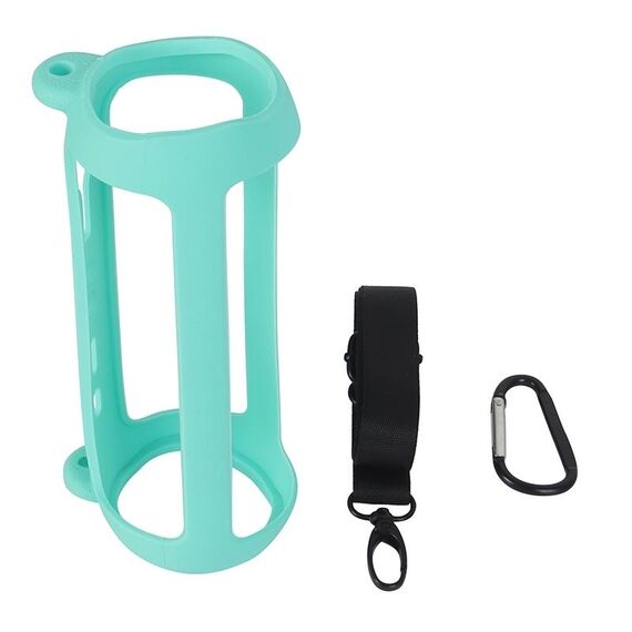 Custodia protettiva in silicone altoparlante Bluetooth per JBL Flip6 (Green Mint)
