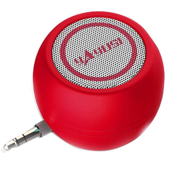 Yayusi A5 Telefono cellulare Computer Plug In Audio Mini altoparlante esterno, Colore: Vitality Red