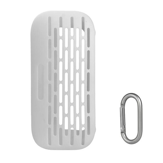 EBSC2131 Per Bose Soundlink Flex Altoparlante Bluetooth Custodia protettiva in silicone antipolvere (bianca)
