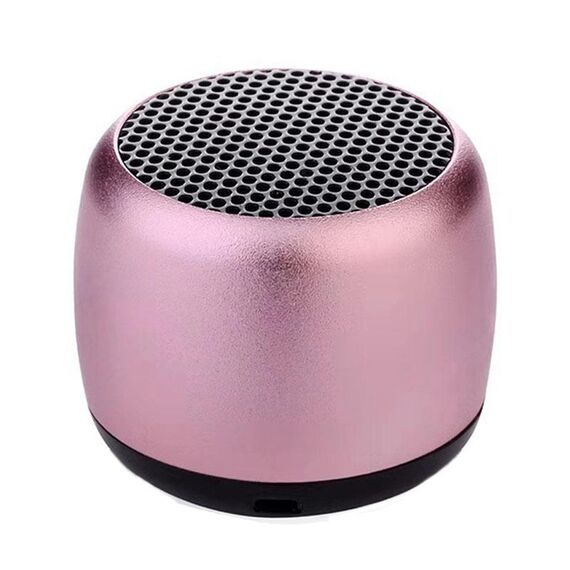 Piccolo altoparlante Bluetooth wireless TWS Couplet Mini altoparlante impermeabile con riduzione del rumore intelligente (oro rosa)