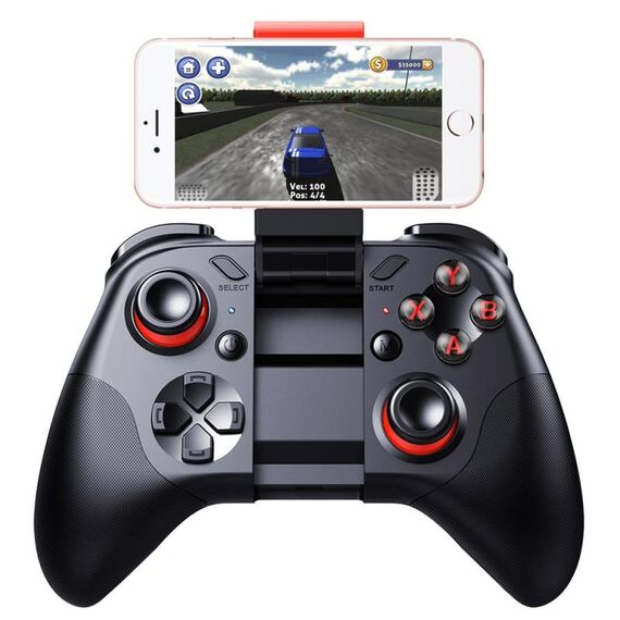 MOCUTE-054 Controller di gioco wireless Bluetooth portatile con clip per telefono, per dispositivi Android / iOS / PC
