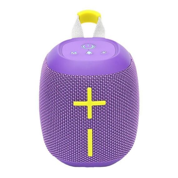T&G TG-389 Altoparlante Bluetooth wireless impermeabile IPX5 portatile da esterno (viola)