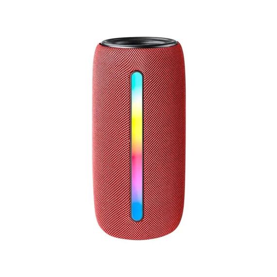 L12 Altoparlante portatile wireless compatibile con Bluetooth LED colorato (rosso)
