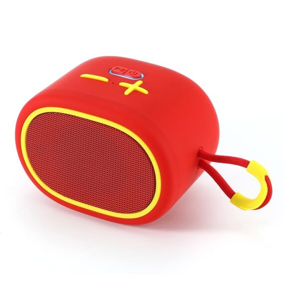 T&G TG662 Altoparlante Bluetooth wireless con subwoofer portatile (rosso)