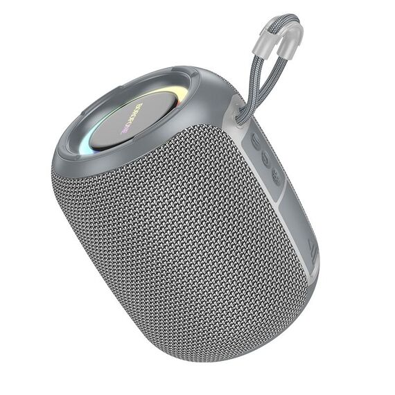 BOROFONE BR36 Lucy Sports TWS Bluetooth 5.3 Supporto per altoparlante Scheda TF / FM (Grigio)