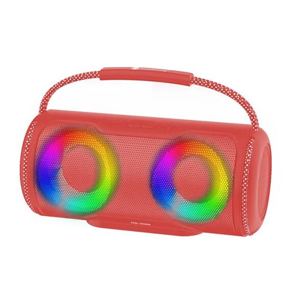 NovitàRixing NR2088 Altoparlante Bluetooth TWS portatile wireless (rosso)